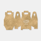 Glitter Glitter op de speciale dag van het huwelij Bedankdoosjes (Uitgevouwen)