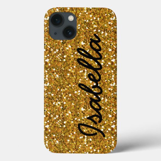 GLITTER GLITTER VAN MEEST GOED, PERSONALISEERD Case-Mate iPhone CASE (Achterkant)