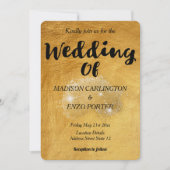 Glitter Glitter voor Gold Foil Paper Kaart (Voorkant)