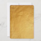 Glitter Glitter voor Gold Foil Paper Kaart (Achterkant)