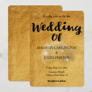 Glitter Glitter voor Gold Foil Paper Kaart