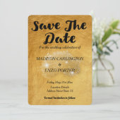 Glitter Glitter voor Gold Foil Paper Kaart (Staand voorkant)