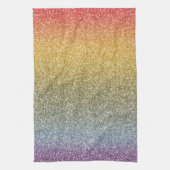 Glitter Glitz Rainbow Theedoek (Verticaal)