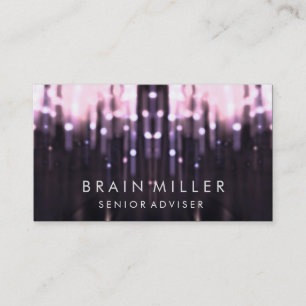 Glitter Glow Sparkle Bokeh Stijlvolle Mode Visitekaartje