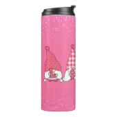Glitter Gnome Love Thermosbeker (Gedraaid links)