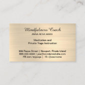 *~* Glitter Gold Butterfly Mystical Magical Stars Visitekaartje (Achterkant)