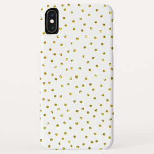 Glitter Gold confetti, verwisselbare achtergrondkl Case-Mate iPhone Case