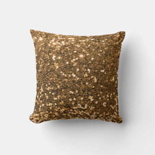 Glitter Gold Copper Kussen
