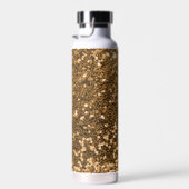 Glitter Gold Copper Waterfles (Rechts)