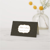 Glitter & Gold Halloween Skeleton Keys Plaatskaartje (Achterkant)