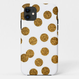 Glitter Gold iPhone draagtas Case-Mate iPhone Case