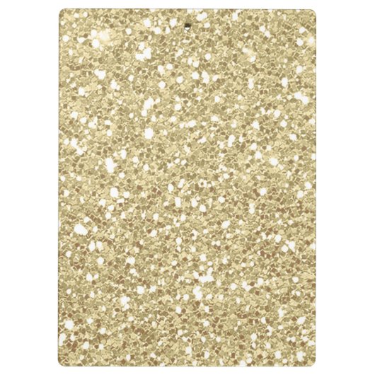 Glitter Gold Makeup Eyes Lashes Glam Speciaal Klembord (Achterkant)