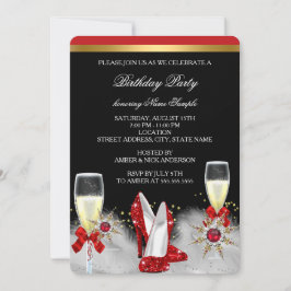 Glitter Gold Red Heels Black Silver Champagne 2 Kaart
