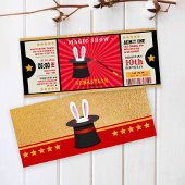 Glitter Gold show verjaardagstaart Kaart