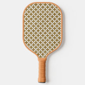 Glitter Gold Stars Aangepaste naam Pickleball Paddle (Achterkant)