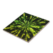 Glitter Gold Stars Keramische Tegel Tegeltje (Zijkant)