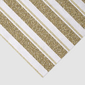 Glitter Gold Stripes - Pas de achtergrondkleur aan Tissuepapier (Detail)