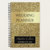 Glitter Gold Wedding Planner (Voorkant)