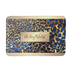 Glitter Goud Luxe Dierenhuid Luipaard Schoonheid Badmat