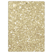 Glitter Goud Make-up Ogen Wimpers Glam Persoonlijk Klembord (Achterkant)