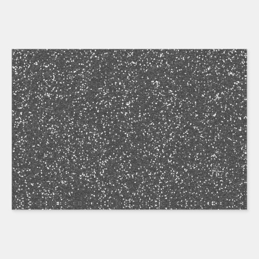 Glitter Goud Roos Goud en Zilver Inpakpapier Vel (Voorkant 2)