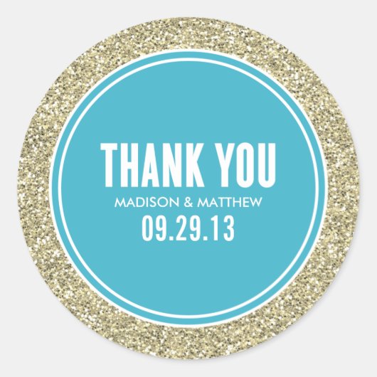 GLITTER & GOUD | WEDDING GUNSTIGER LABELS (Voorkant)