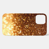 Glitter gouden lampen Case-Mate iPhone case (Achterkant (horizontaal))