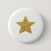 glitter gouster ronde button 5,7 cm (Voorkant)