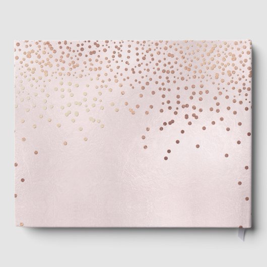 Glitter Gown+Confetti Gastenboek (Achterkant)