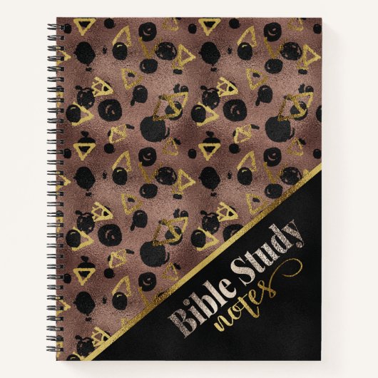 "Glitter & Grace"-laptop (bijbelstudie nr. 20) Notitieboek (Voorkant)