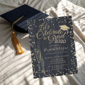 Glitter Graduation Cap, Glass Diamonds Afstuderen Kaart