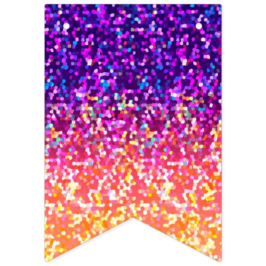 Glitter Graphic voor bundelbanner Vlaggetjes (Eerste vlag)
