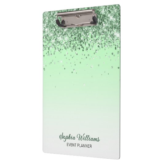 Glitter Green Klembord (Links)