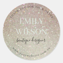 Glitter Green Pink Aqua Hartelijk dank voor uw bes