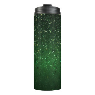 Glitter Green Thermosbeker