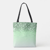 Glitter Green Tote Bag (Achterkant)