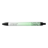 Glitter Green Zwarte Inkt Pen (Voorkant)