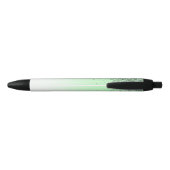 Glitter Green Zwarte Inkt Pen (Achterkant)