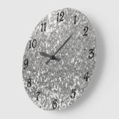 Glitter grote klok (Hoek)