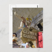 Glitter Gulch Las Vegas Foto Briefkaart (Voorkant / Achterkant)