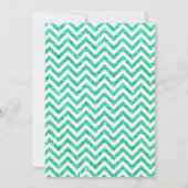 Glitter Gymnastic Invitation Kaart (Achterkant)