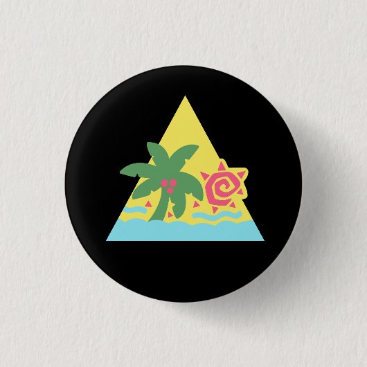 Glitter Hair Flair Badge (Klassiek) Ronde Button 3,2 Cm (Voorkant)