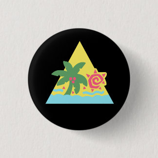 Glitter Hair Flair Badge (Klassiek) Ronde Button 3,2 Cm