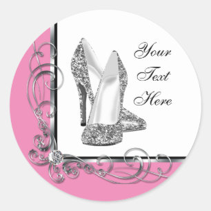 Glitter Hakken Schoen Stickers