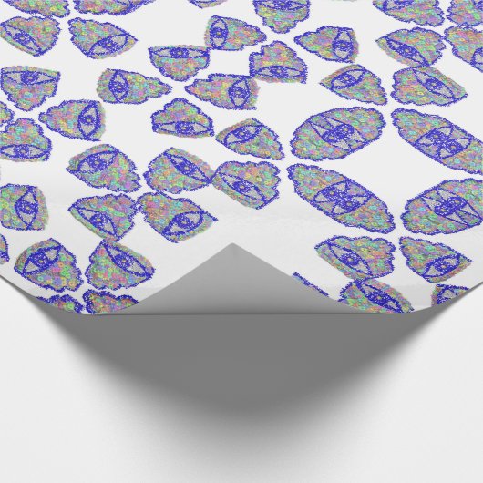 Glitter hamsa חמסה pakpapier (Hoek)