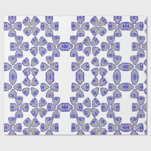 Glitter hamsa חמסה pakpapier (Vlak)