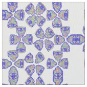 Glitter hamsa bloemstof stof (Close Up)