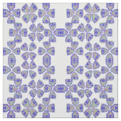 Glitter hamsa bloemstof stof (Swatch)