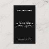 Glitter Hanger Logo Visitekaartje (Achterkant)