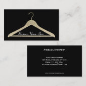 Glitter Hanger Visitekaartje (Voorkant / Achterkant)